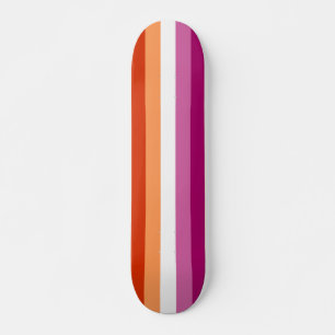 Flagga Pride lesbisk Mini Skateboard Bräda 18,5 Cm
