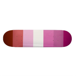 Flagga Pride lesbisk Mini Skateboard Bräda 18,5 Cm