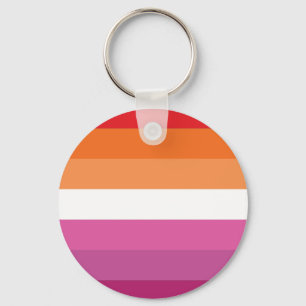 Flagga Pride lesbisk Nyckelring