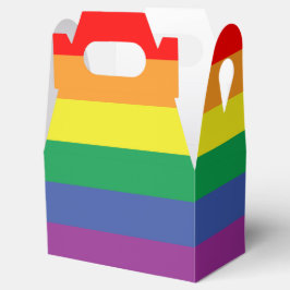Flagga pride presentaskar
