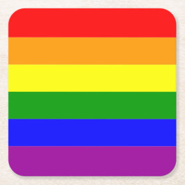 Flagga pride underlägg papper kvadrat