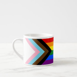 Flagga Progress-Pride Espressomugg