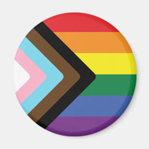 Flagga Progress-Pride Magnet
