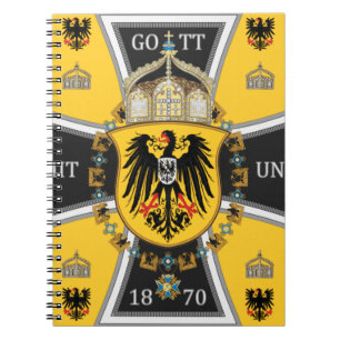 Flagga Prussia Keiser Anteckningsbok