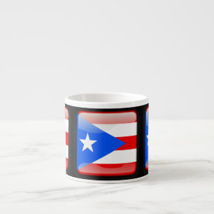 Flagga Puerto Rico Espressomugg