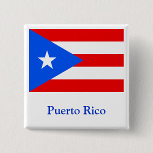 Flagga Puerto Rico Knapp