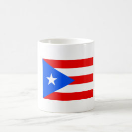 Flagga Puerto Rico Mugg