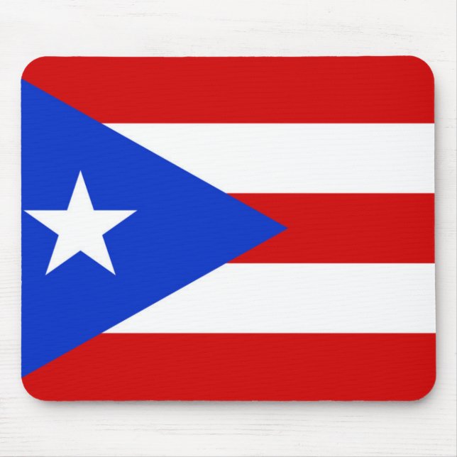 Flagga Puerto Rico Musmatta (Framsidan)