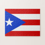 Flagga Puerto Rico Pussel<br><div class="desc">Puerto Rican Flagga</div>