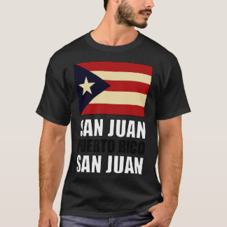 Flagga Puerto Rico T Shirt