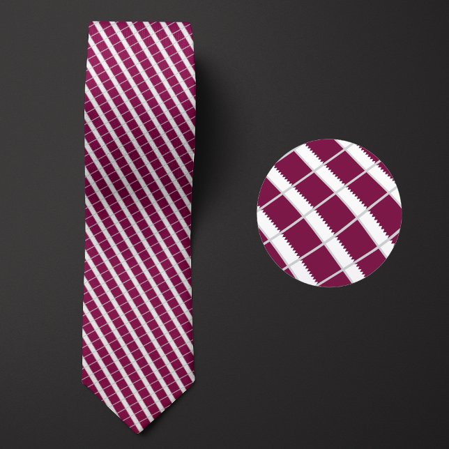 Flagga Qatar Mönster Slips (Skapare uppladdad)