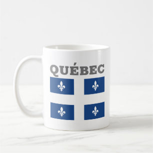 Flagga Québec, Kanada Kaffemugg