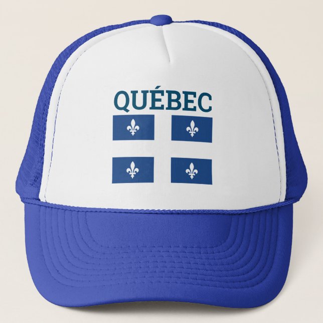 Flagga Québec, Kanada Keps (Framsida)