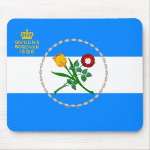 Flagga Queens (Borough of New York City) Musmatta