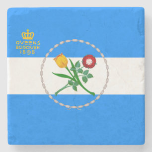 Flagga Queens (Borough of New York City) Stenunderlägg