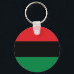 Flagga Red Black och Grönt Nyckelring<br><div class="desc">Flagga Red Black och Grönt</div>