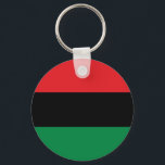 Flagga Red Black och Grönt Nyckelring<br><div class="desc">Flagga Red Black och Grönt</div>