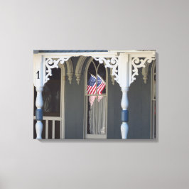 Flagga Reflection - Martha's Vineyard Canvastryck