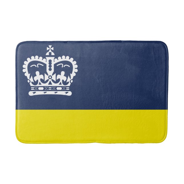 Flagga Regina, Saskatchewan Bath Mat Badrumsmatta (Framsidan)