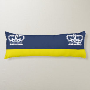 Flagga Regina, Saskatchewan Body Pillow Kroppskudde
