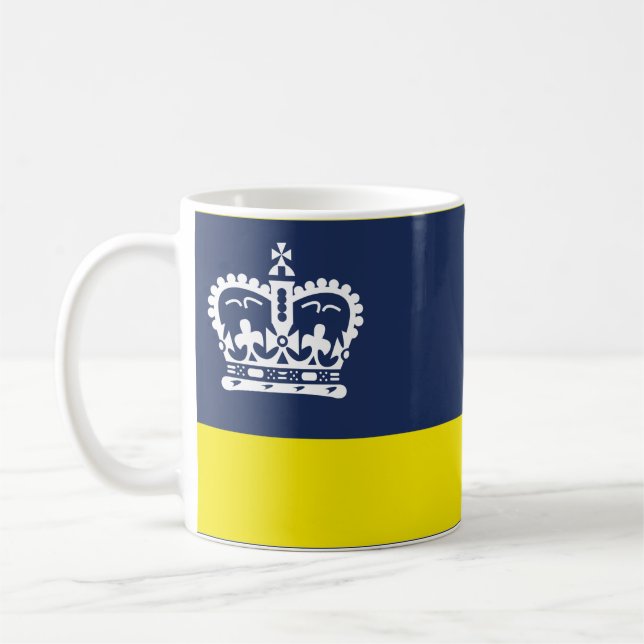 Flagga Regina, Saskatchewan Coffee Mugg (Vänster)