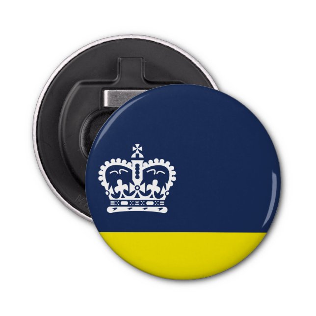 Flagga Regina, Saskatchewan Flaska-öppnare Flasköppnare (Framsidan)