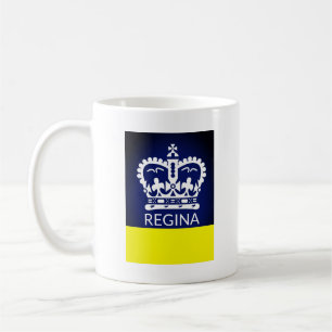 Flagga Regina, Saskatchewan Kaffemugg