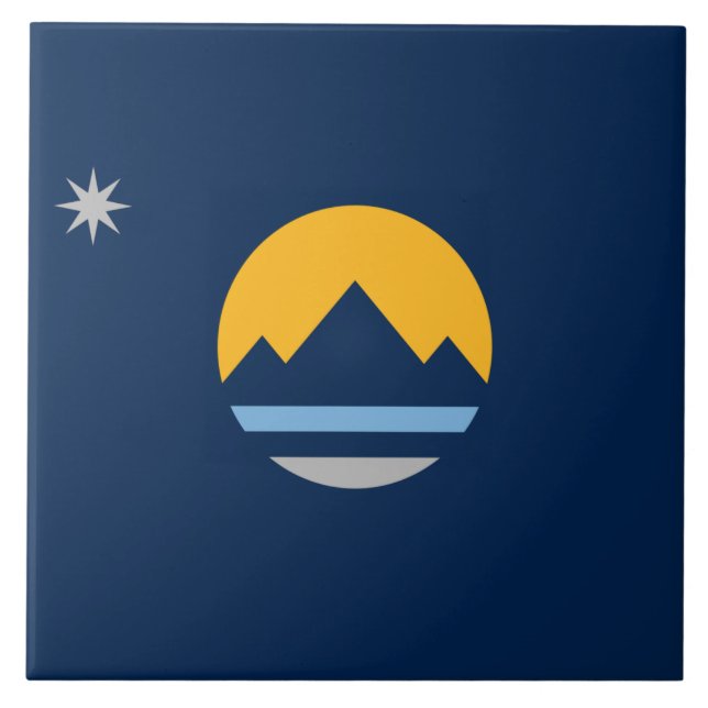 flagga Reno Kakelplatta (Framsidan)