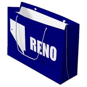 Flagga Reno, Nevada Large Gift Bag