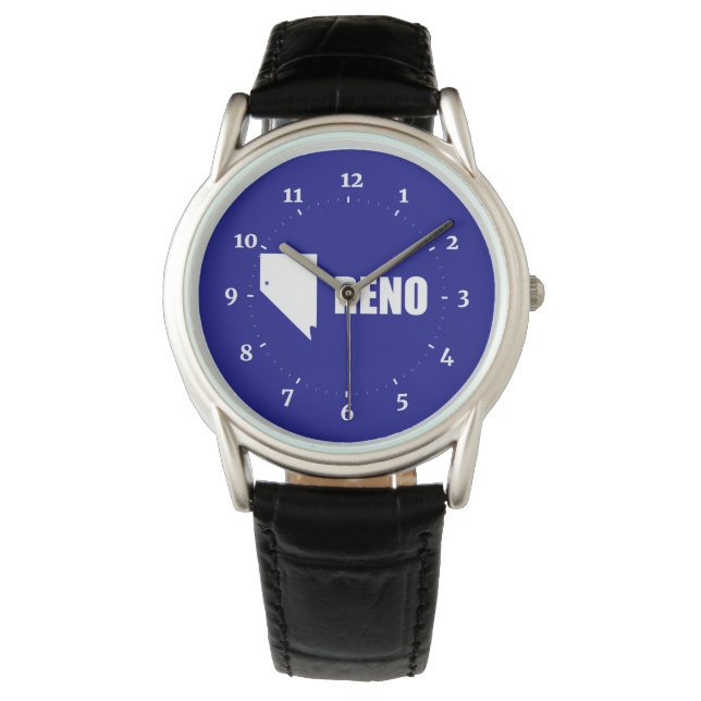 Flagga Reno, Nevada Watch Armbandsur (Framsida)