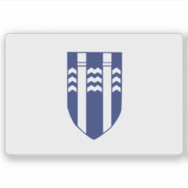 Flagga Reykjavik, Islandet Klistermärken