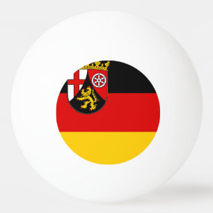 Flagga Rheinland-Pfalz Ping-Pong Ball Pingisboll