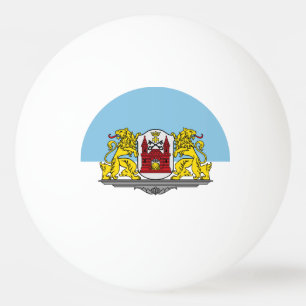 Flagga Riga, Lettland Ping-Pong Ball Pingisboll