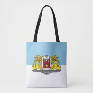 Flagga Riga, Lettland Tote Bag Tygkasse