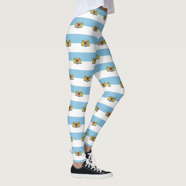 Flagga Riga, Lettlands lagverk Leggings (Höger)