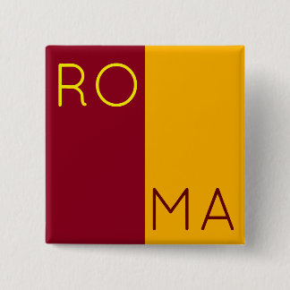 Flagga Rom, Italien Knapp