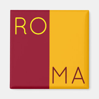 Flagga Rom, Italien Magnet