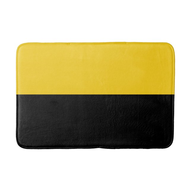 Flagga Sachsen-Anhalt Bathroom Mat Badrumsmatta (Framsidan)