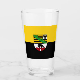 Flagga Sachsen-Anhalt Glas