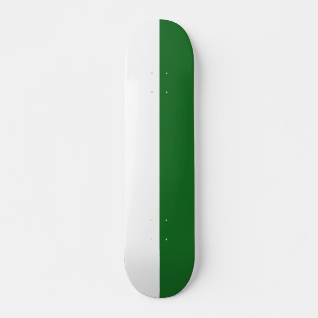 Flagga Sachsen Skateboard (Framsida)