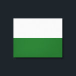 Flagga Sachsen (Tyskland) Canvastryck<br><div class="desc">Detta är ett kännetecken för Sachsens flagga,  som är ett Tysklant land. Sachsen gräns,  det tyska staterna Brandenburg,  Sachsen-Anhalt,  Thüringen och Bayern samt land Polen och Tjeckien. Sachsen har Dresden som huvudstad,  medan Leipzig är den största staden.</div>