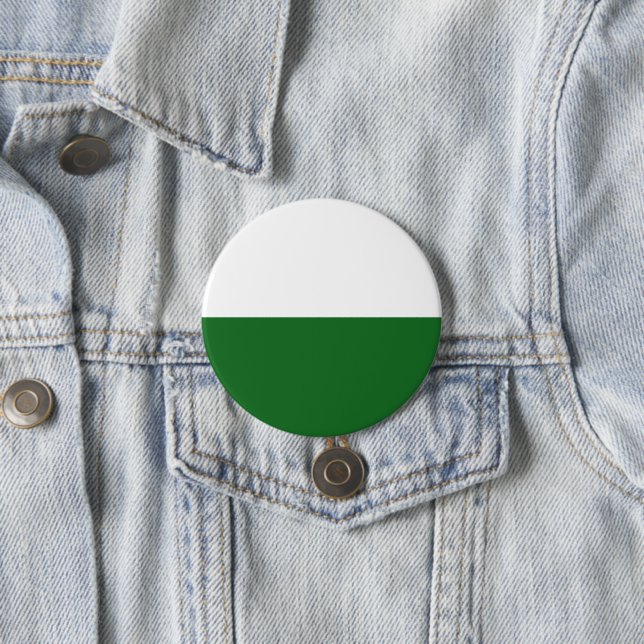 Flagga Sachsen (Tyskland) Knapp (In Situ)