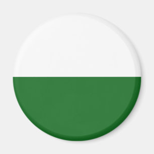 Flagga Sachsen (Tyskland) Magnet