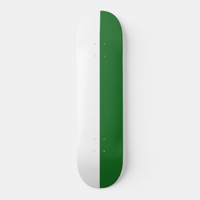 Flagga Sachsen (Tyskland) Mini Skateboard Bräda 18,5 Cm (Framsida)