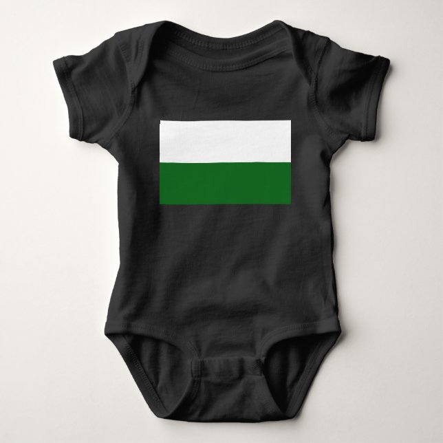Flagga Sachsen (Tyskland) T Shirt (Framsida)
