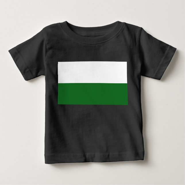Flagga Sachsen (Tyskland) T Shirt (Framsida)
