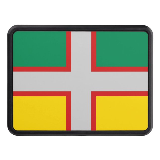 Flagga Saguenay-Lac-Saint-Jean (QUÉBEC) Dragkroksskydd (Framsidan)