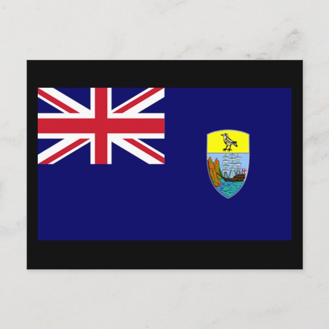 Flagga Saint Helena Vykort (Framsida)
