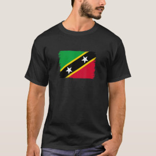 Flagga Saint Kitts och Nevis 1 T Shirt