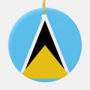Flagga Saint Lucia Ornament
